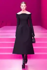 Valentino Crepe Couture midi dress- With Tags- RRP$9,300 AUD
