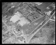 Aerial view of Long Bay Gaol, Sydney, 9 December 1933, 1 Australia Old Photo