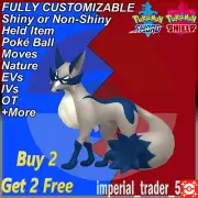 Pokémon Sword and Shield ✨ Shiny Thievul ✨ W/ Best 6IV Customizable