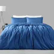 225tc Linen Cotton Quilt Cover Set Ocean King