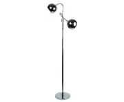 Twin Flexible Neck Chrome Lamp