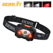 Super Bright Head Torch Headlight LED USB Rechargeable Headlamp Camping Fish