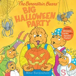 The Berenstain Bears’ Big Halloween Party: Includes Stickers, Cards, and a Spooky Poster!