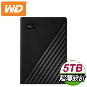 WD 威騰 My Passport 5TB 2.5吋外接硬碟《黑》WDBPKJ0050BBK-WESN