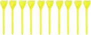 10pcs 10 Degree Golf Tees Golf Tees Segmented Ladder Unbreakable Zero Drag Golf Ball Holder Golf Tees for Beach