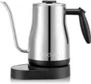 34 Oz Bistro Gooseneck Electric Water Kettle, Pour over Coffee & Tea, Temperatur