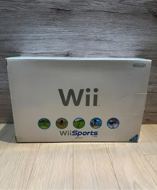 任天堂Wii整套主機 （二手盒裝含圖上配件）二手任天堂 Wii 主機 Wii配件