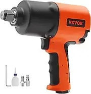 VEVOR Air Impact Wrench, 3/4-Inch Drive Air Impact Gun, Up to 1870ft-lbs Nut-busting Torque, Composite Pneumatic Impact Wrench for Auto Repairs and Maintenance Heavy Duty