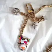 Louis Vuitton x Takashi Murakami Bag Chain Super Flat M02452 New w/Box Japan