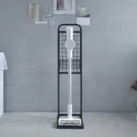 在飛比找momo購物網優惠-【簡減家居】多功能吸塵器收納架(不限機型都可放)