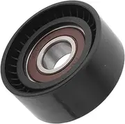 TUCKBOLD Drive Belt Idler Pulley for Volvo S60 2011-2018 Serpentine Tensioner Pulley Idler No.30883834/30638631/30652243/30623983/31359864 Plastic Black 1 Pcs