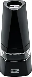 [Lurch] 20842 Tango Nutmeg Mill with Stainless Steel Knife, Plastic, Black