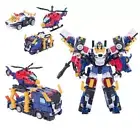 Mini Force Transformation Five Modes Super Power Robot to Car Toys Action Figure