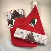 Disney Star Wars DARTH VADER Light Saber Christmas Stocking & Hat Grupo Ruz