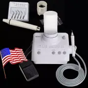 Dental Portable Ultrasonic Piezo Scaler 2*Bottles fit Cavitron EMS Handpiece FDA