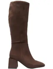 [Ravella] Tabby Boots in Chocolate Micro