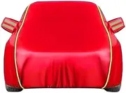 Car Tarpaulin for VW Golf 4 |Custom Full Car Cover Sunproof Waterproof Snowproof Dustproof Outdoor All-Weather Protection with Storage Bag/Reflective