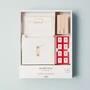 Hearth & Hand Magnolia Letters to Santa Set 15pc Cards Envelopes Stamps InkPad