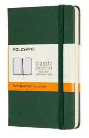 Moleskine Ruled Notebook Classic Hardcover Myrtle Green - Brand New / Sealed