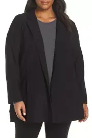 Eileen Fisher Notch Collar Jacket, Long sleeves, Open front, Small, $328, NWT