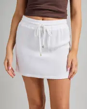 [Mooloola] Mooloola Women's Laguna Skirt in Cream Size 2 2 Cream
