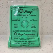 Q-Snaps 6" x6" Cross Stitch Frame NIP Needlework Quilting Embroidery Clamp NEW