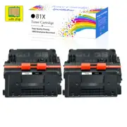 2PK Toner Compatible With HP CF281X 81X LaserJet Enterprise M605n M605dn M605X