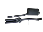 Redback BA BF Ute Catback Exhaust 2.5" with Rear Muffler Delete STR247STR249DTP