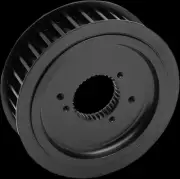 DS Black Steel Front Drive Belt Pulley 32 Tooth Harley Super Glide 85-93