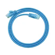 Cruxtec RF6A-100-BL Ultra-Thin CAT6A U/UTP Ethernet Power Cable Blue 10m
