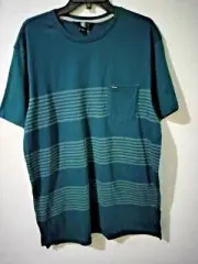 Volcom Men's T Shirt Short Sleeve XL Green NEW