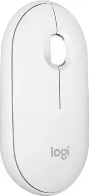 Pebble Mouse 2 M350S Slim Bluetooth Wireless Mouse, Portable, Lightweight, Cust