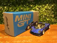 在飛比找有閑購物優惠-1/64 MiniGT Pagani Zonda F Blu