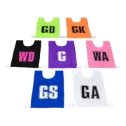 Senior Netball Bibs - Assorted Colors (set of 7)