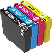 Artitech 604XL Ink Cartridges Compatible for Epson 604 XL Replacement for Epson XP-2200, XP-3200, XP-4200, WF-2910, WF-2930, WF-2950 Printer (1B 1C 1M 1Y)