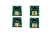 4 x NEW COMPATIBLE KIARO KIARO! 200 QL-120 INK REFILL CHIP C-Y-M-K