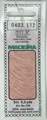 Madeira 100% PURE SILK 4-Strand Hand Embroidery Thread Colour 0403