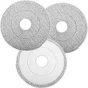 Gatuida 3pcs Cotton Mop Replacement Heads Dust Wet Mop Head for Easy Cleaning of Hardwood Tile Marble Surfaces Strong Absorption for Corners Rooms Walls Windows Ceilings
