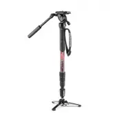 Manfrotto Element MII Video Monopod w Fluid Base Foldable Feet