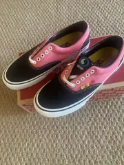 Vans Town & Country Era Coral-Black T&C Logo's New Men's 9.5