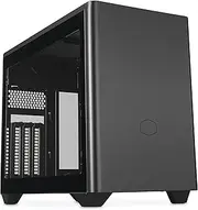 Cooler Master MasterBox NR200P V2 PC Case Mini-ITX - Glass Side Panel, Vertical GPU, PCIe 4.0 x16 Riser Cable, 360° Access Without Tools, 120mm PWM Fan, USB 3.2 Gen 2x2 Type C