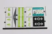 LEGO Sticker Sheet for Set 60337 ID 10068844 City Theme