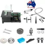 220V Multifunction Jewelry Rock Polishing Buffer Bench Lathe Polisher Machine AU