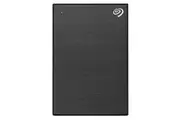 Seagate One Touch 1TB Portable External HDD - Black with Rescue Data Recovery