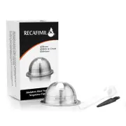Stainless Refillable Coffee Pods Capsules For Nespresso Vertuo Plus Series b