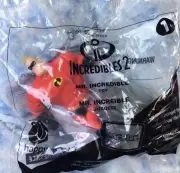 INCREDIBLES 2 # 1 MR. INCREDIBLEMcDONALDS HAPPY MEAL TOYS New NIB Disney Pixar