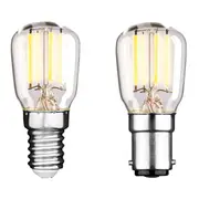 2w LED E14, B15 Pilot Globe Warm White 2700k MGL284, MGL285
