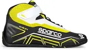 Sparco K-Run Shoes Size 41 Black/Fluo Ye