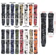 Sport Silicone Watch Strap for Casio AE-1300 1000W 400H W-735H Rubber Band Belt
