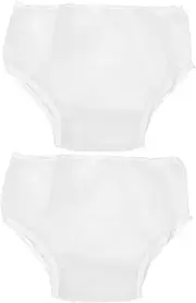 FRCOLOR 2pcs Reusable Adult Diaper Cover Leakproof Eva Design for Elderly Washable Leakproof Protection Comfortable Fit for Disabled Patients